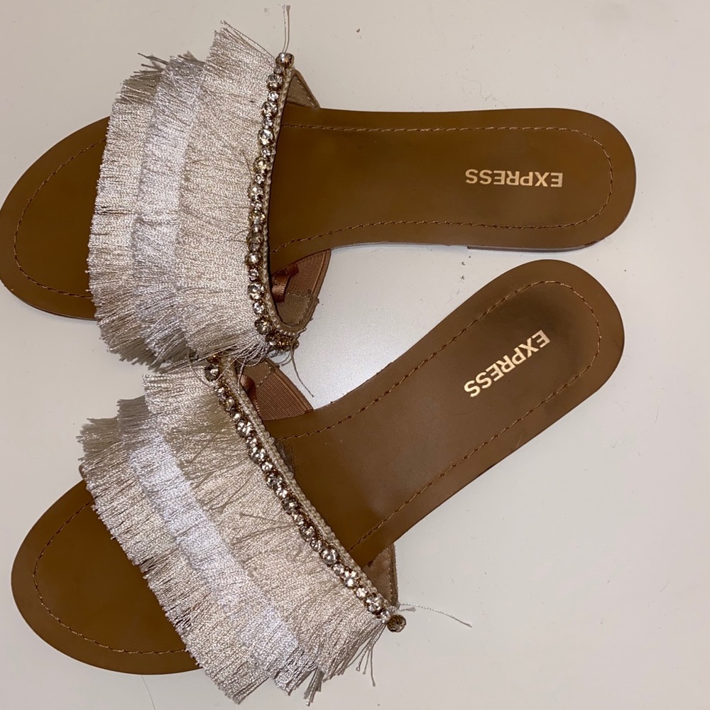 Express Fringe sandals